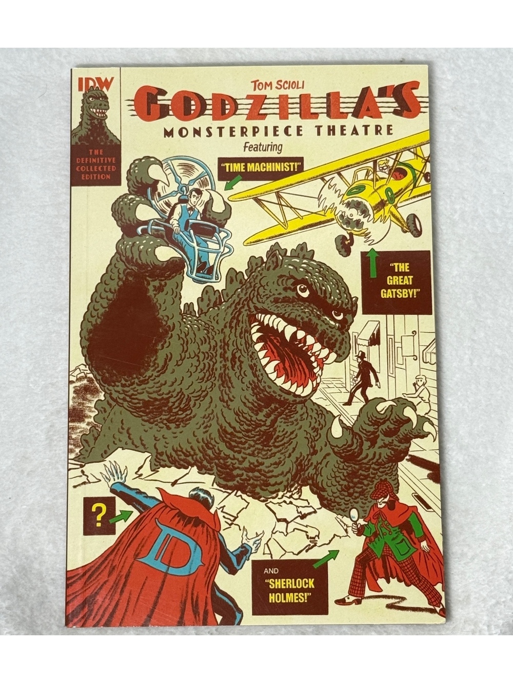 Godzilla’s Monsterpiece Theatre Definitive Edition Tom Sciolis Graphic Novel TPB